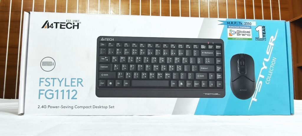 A4Tech Fstyler FG1112 Wireless Keyboard & Mouse Combo (1)