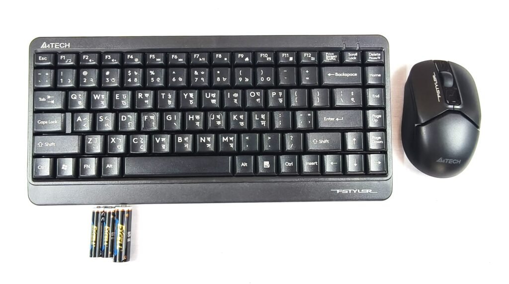 A4Tech Fstyler FG1112 Wireless Keyboard & Mouse Combo (1)