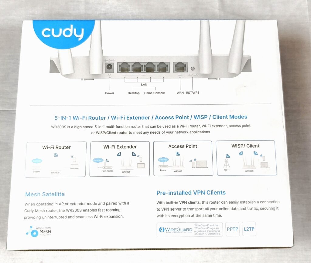 Cudy WR300S 300Mbps Multi-Mode Wi-Fi Router (8)