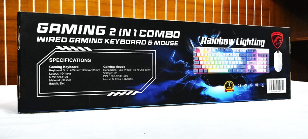PC Power KM02W Gaming 2 in 1 Combo! (9)