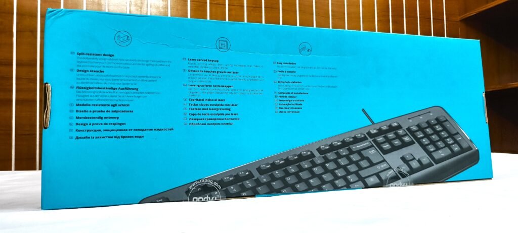 Rapoo NK2600 Wired USB Keyboard (2)