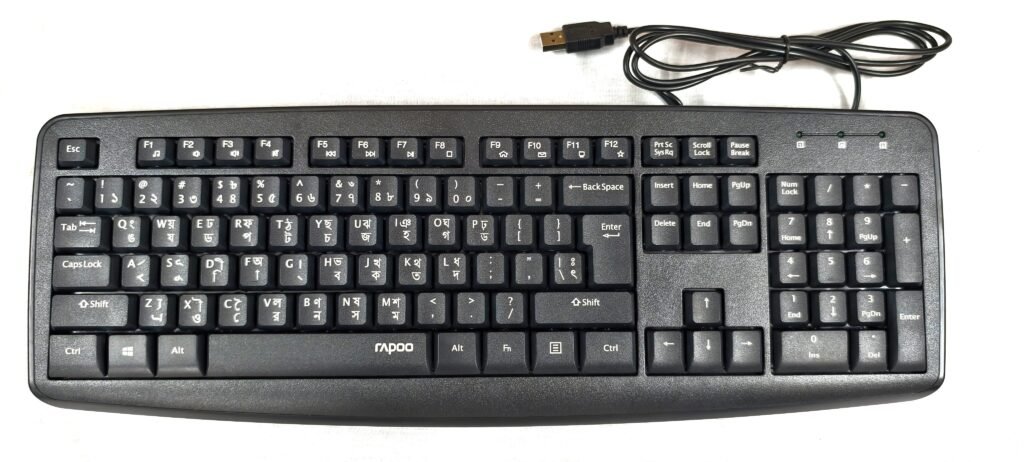 Rapoo NK2600 Wired USB Keyboard 