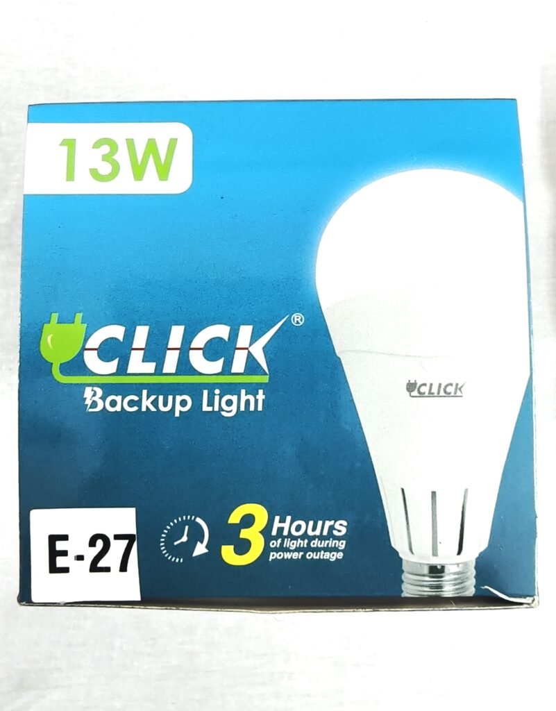 CLICK Rechargeable Backup Light 13W 