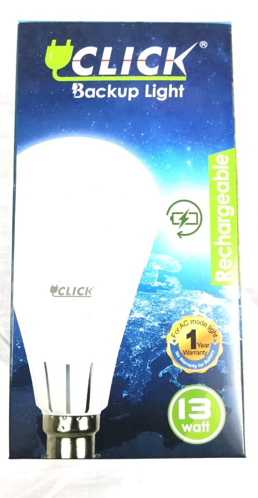 CLICK Rechargeable Backup Light 13W 