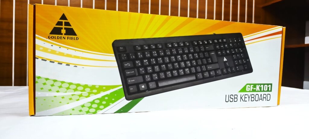 Golden Field GF-K101 USB Keyboard (Bangla & English Layout)