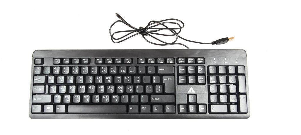 Golden Field GF-K101 USB Keyboard (Bangla & English Layout) 