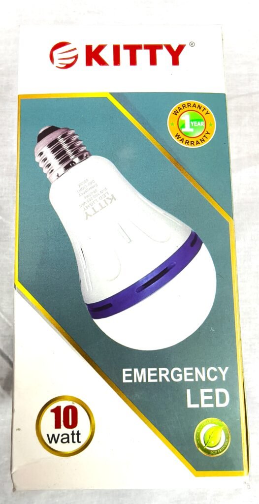 KITTY 10W Emergency LED Light – বিদ্যুৎ না থাকলেও আলো থাকবে! 🔥