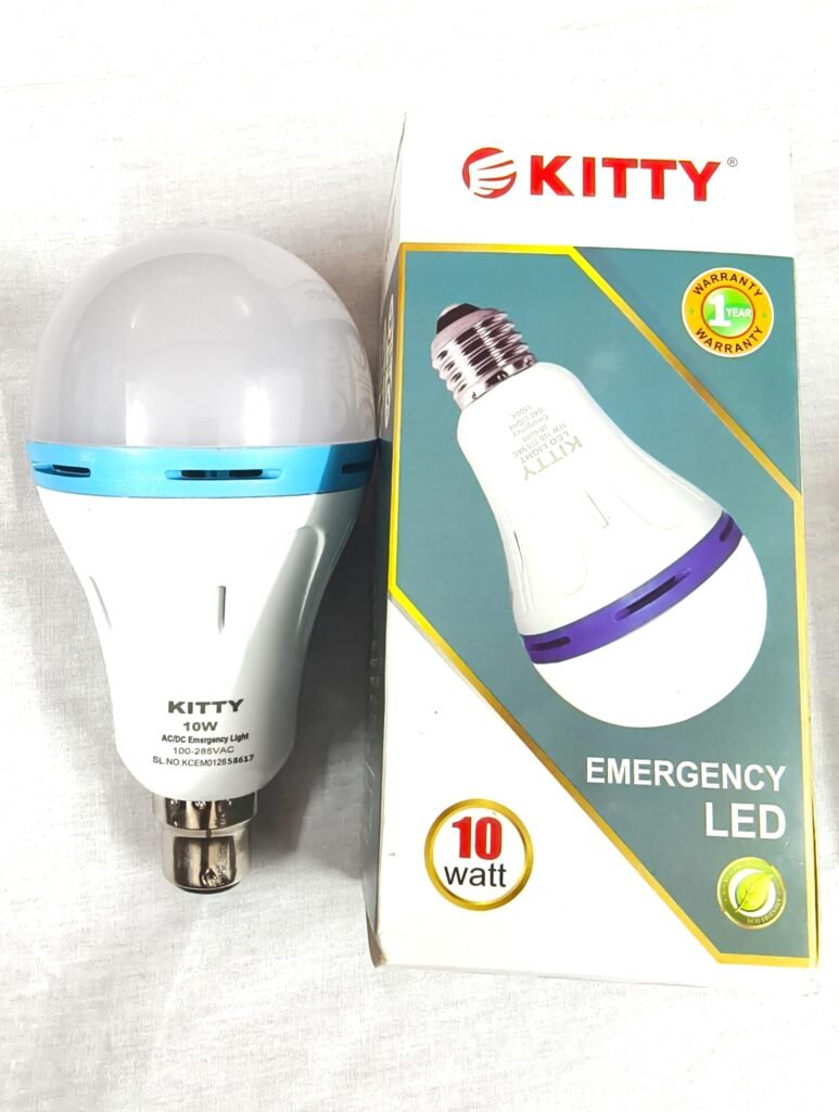 KITTY 10W Emergency LED Light – বিদ্যুৎ না থাকলেও আলো থাকবে! 🔥