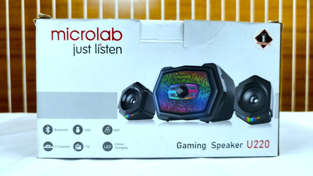 Microlab U220 2.1 Channel Bluetooth Gaming Speaker System