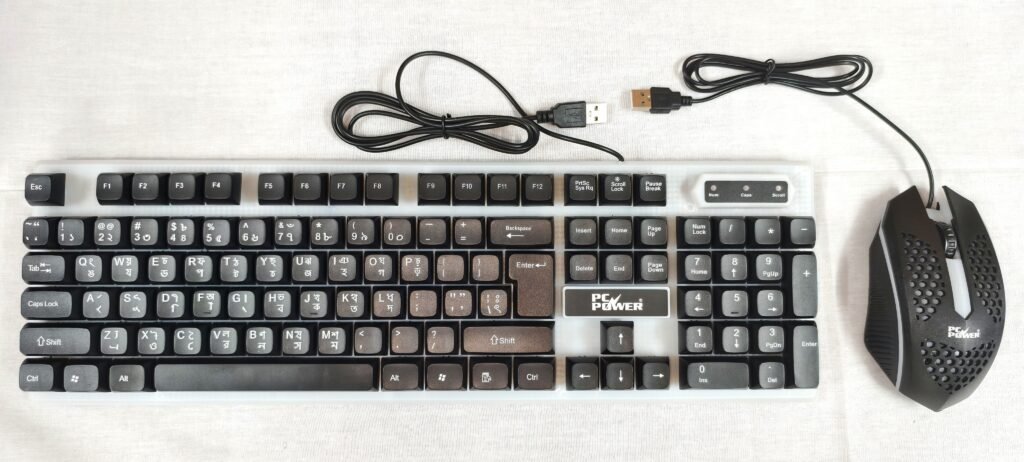 PC Power PGC801TA01 gaming keyboard mouse combo review