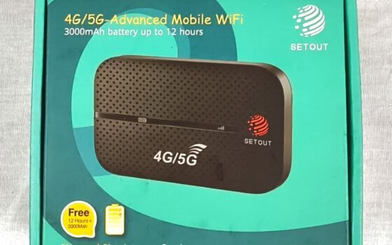 SETOUT E160 Plus 4G5G Advanced Mobile WiFi Router (1)