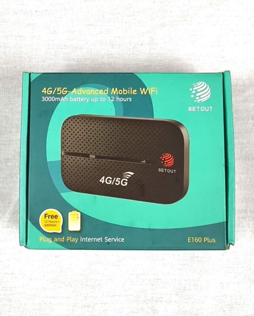 SETOUT E160 Plus 4G5G Advanced Mobile WiFi Router (1)