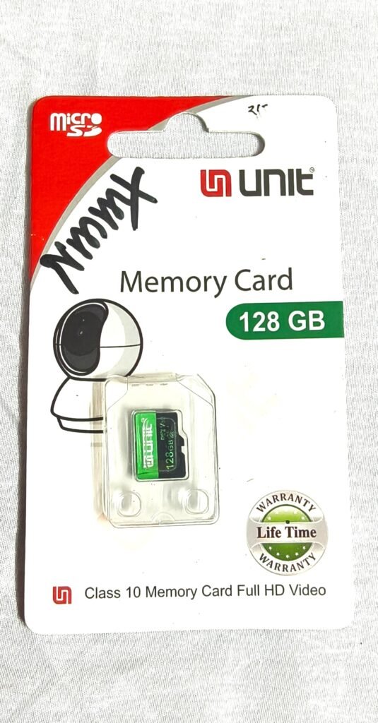 Unit 128GB microSD Memory Card Class 10
