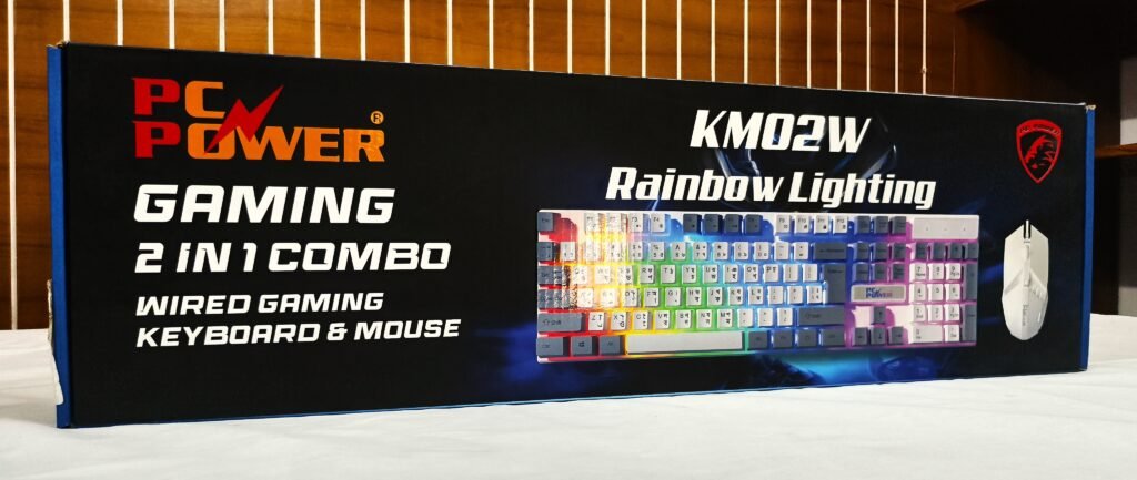 PC Power KM02W Gaming 2 in 1 Combo!