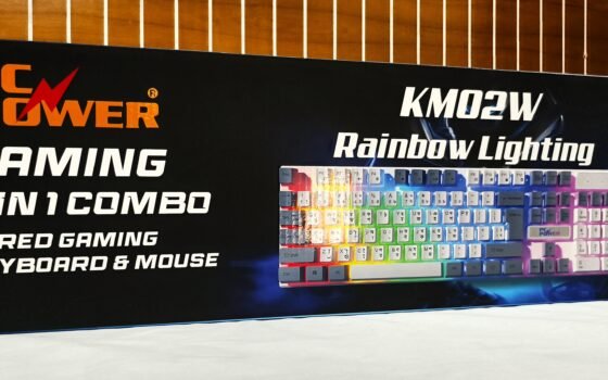 PC Power KM02W Gaming 2 in 1 Combo!